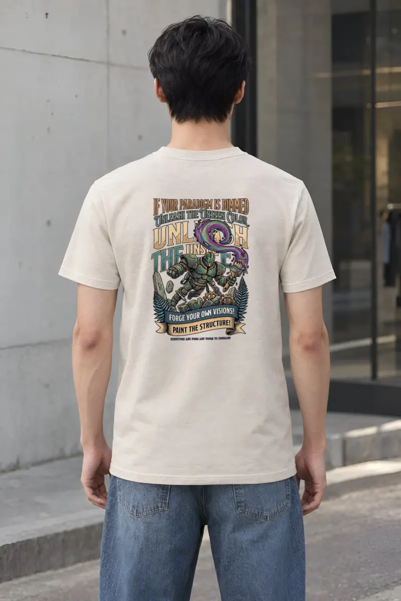 "Forge Your Visions" Heavyweight Unisex Crewneck T-shirt