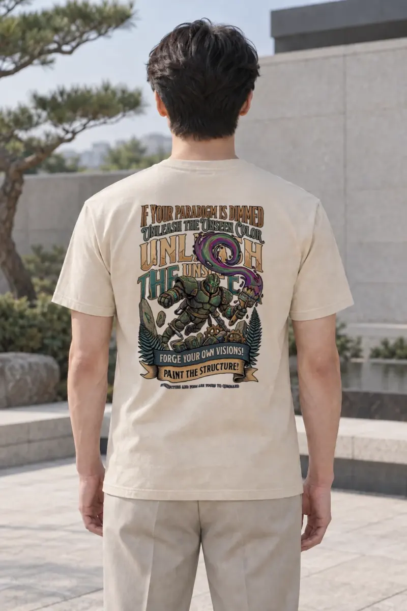 "Forge Your Visions" Heavyweight Unisex Crewneck T-shirt | Gildan 5000