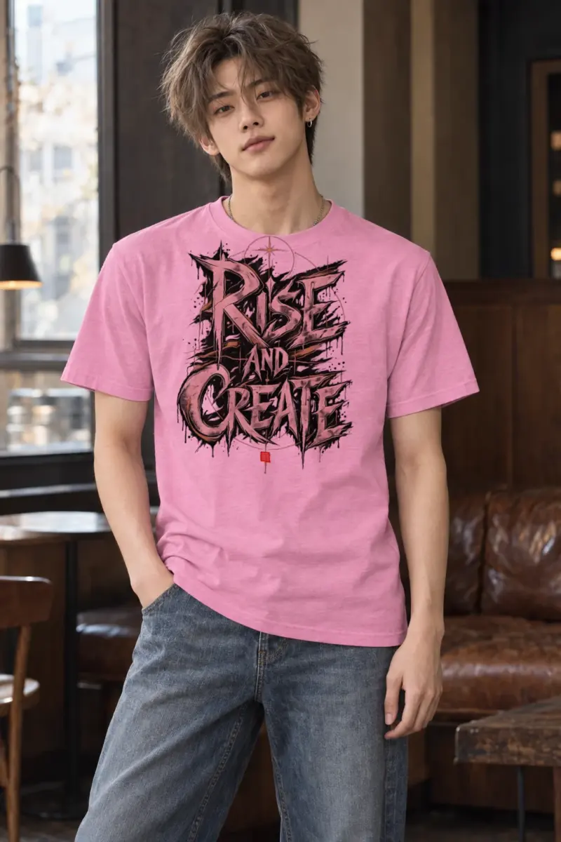 "Forged Ambition" Heavyweight Unisex Crewneck T-shirt