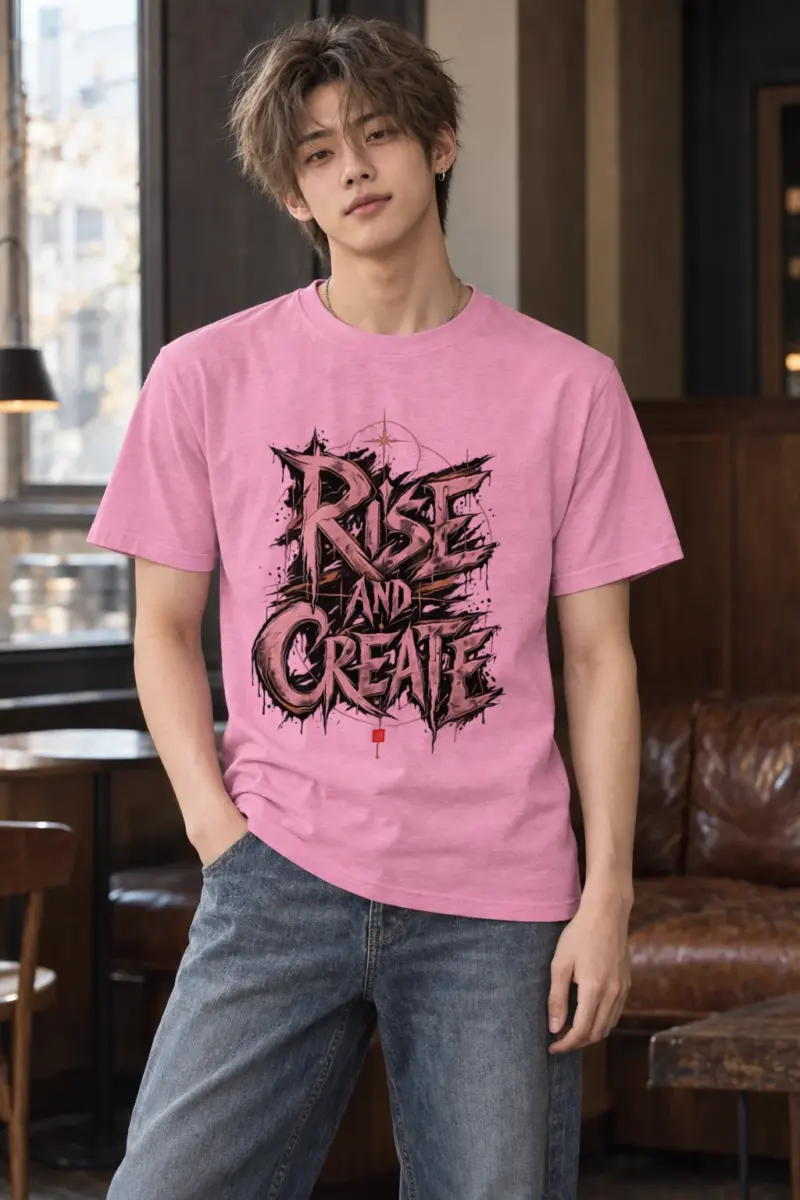 "Forged Ambition" Heavyweight Unisex Crewneck T-shirt