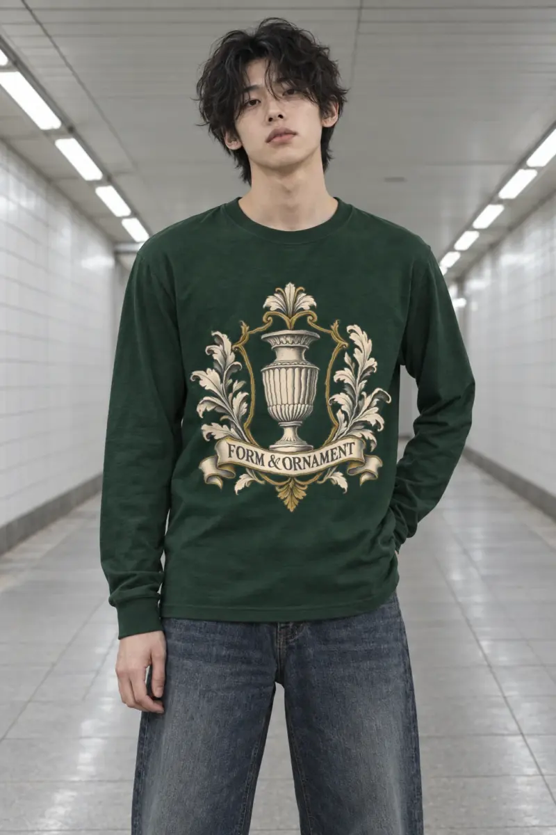 "Form & Ornament" Unisex Longsleeve T-shirt