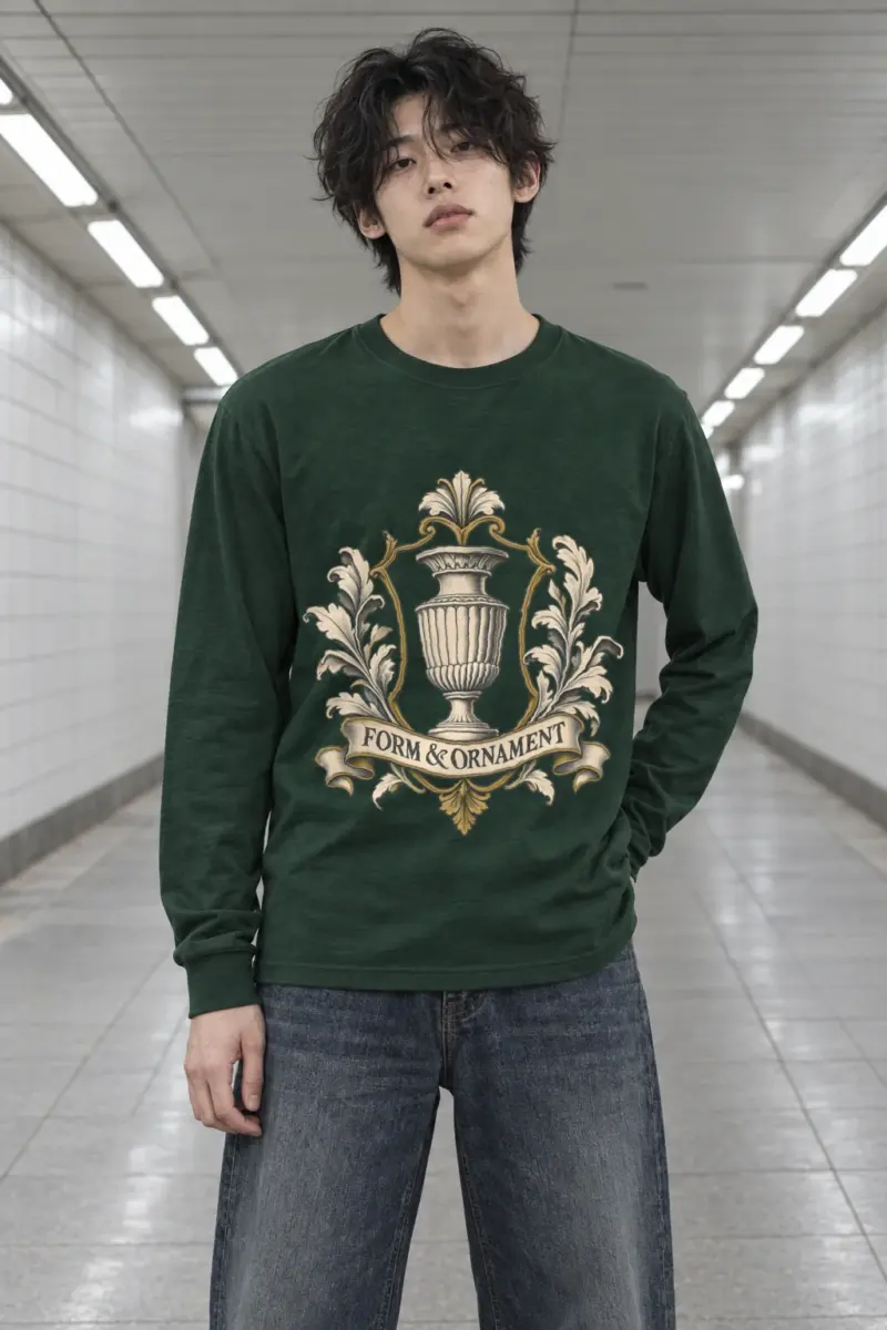 "Form & Ornament" Unisex Longsleeve T-shirt