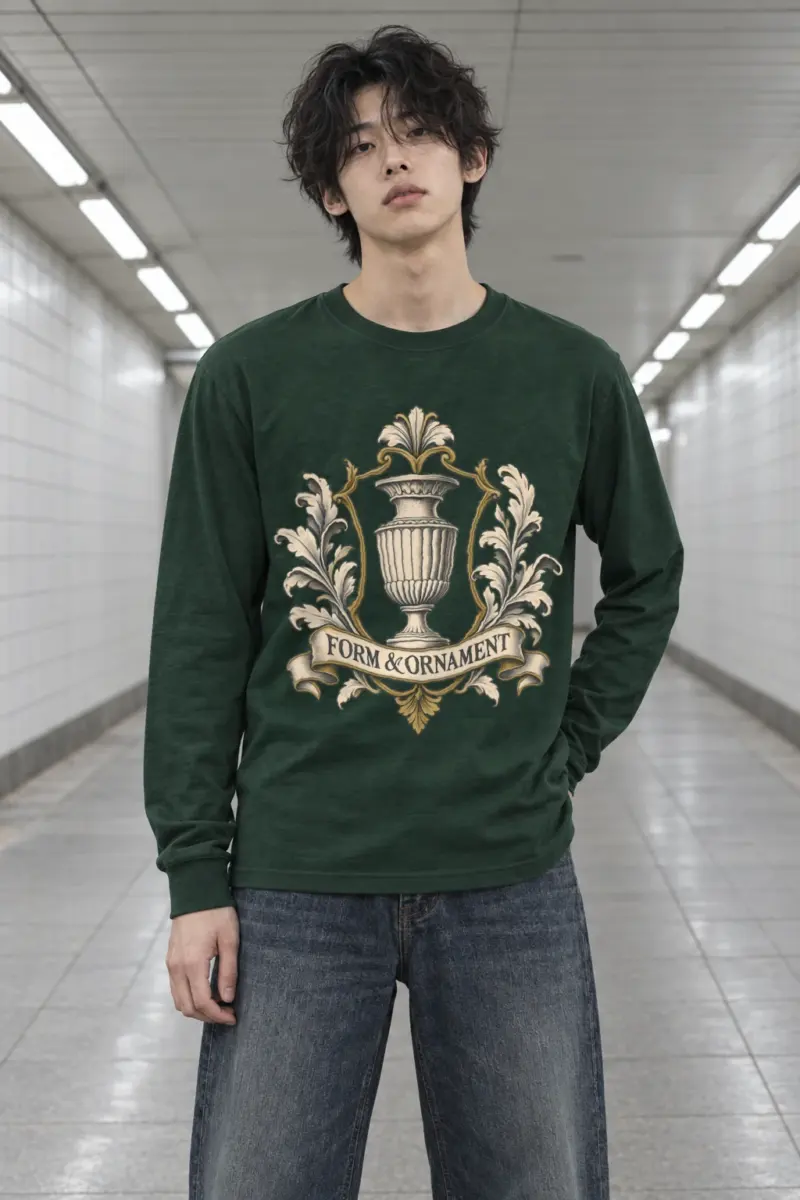 "Form & Ornament" Unisex Longsleeve T-shirt