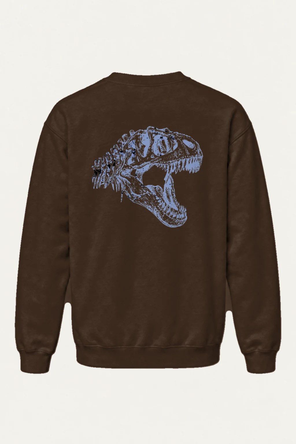 "Fossil T-Rex" Heavy Blend Unisex Crewneck Sweatshirt | Gildan 18000