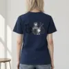 "Four Resting Cats" Heavyweight Unisex Crewneck T-shirt