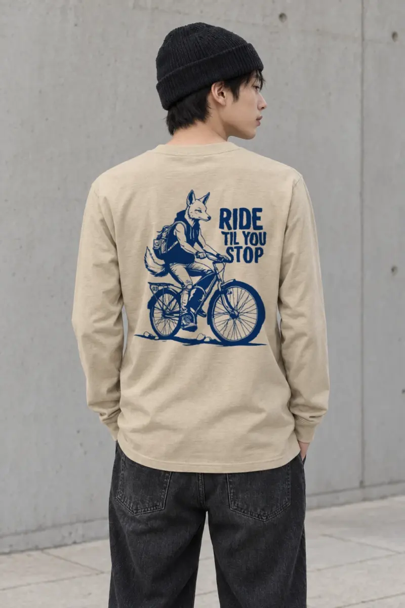 "Fox Courier Club" Unisex Longsleeve T-shirt | Gildan 2400