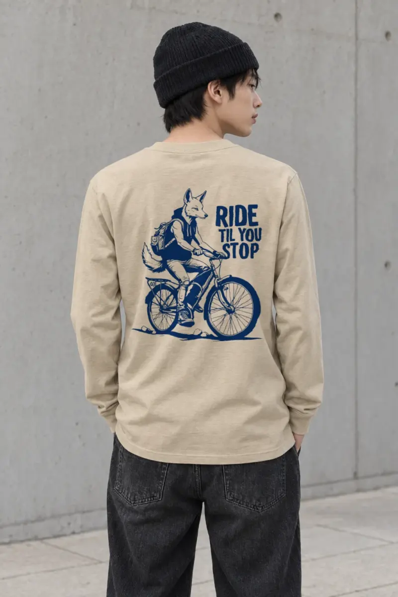 "Fox Courier Club" Unisex Longsleeve T-shirt