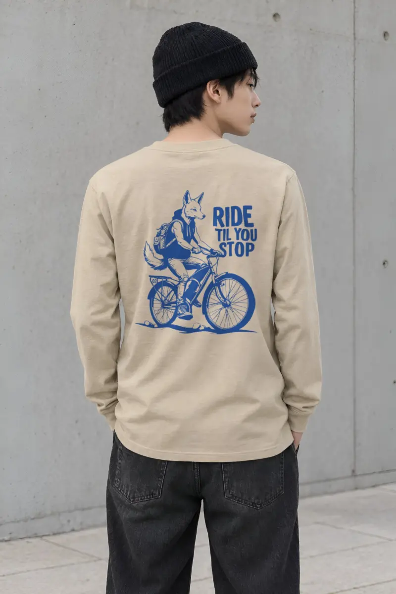 "Fox Courier Club" Unisex Longsleeve T-shirt