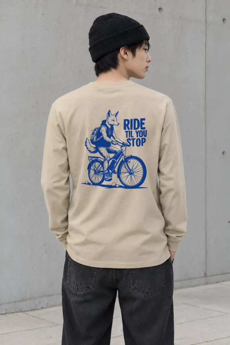 "Fox Courier Club" Unisex Longsleeve T-shirt