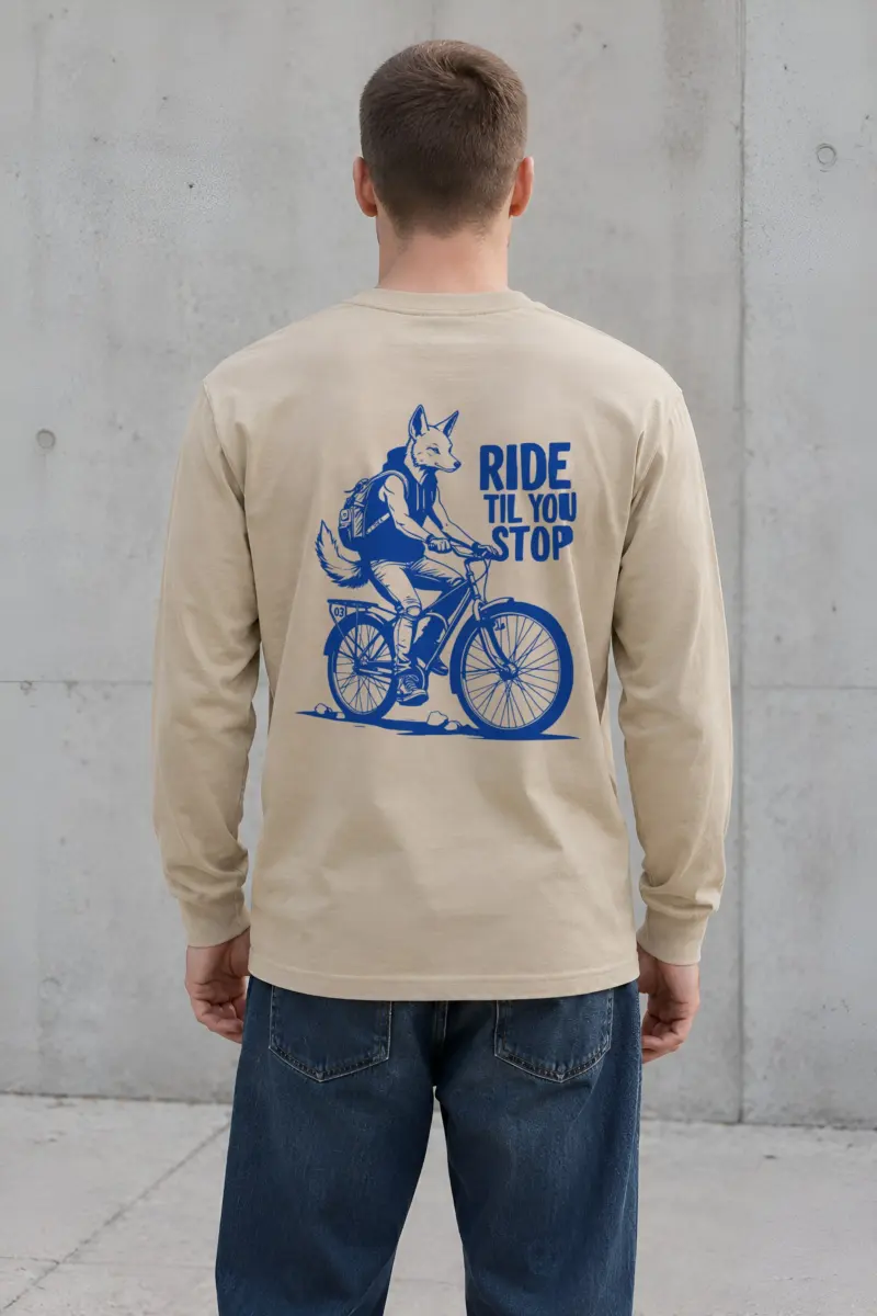 "Fox Courier Club" Unisex Longsleeve T-shirt
