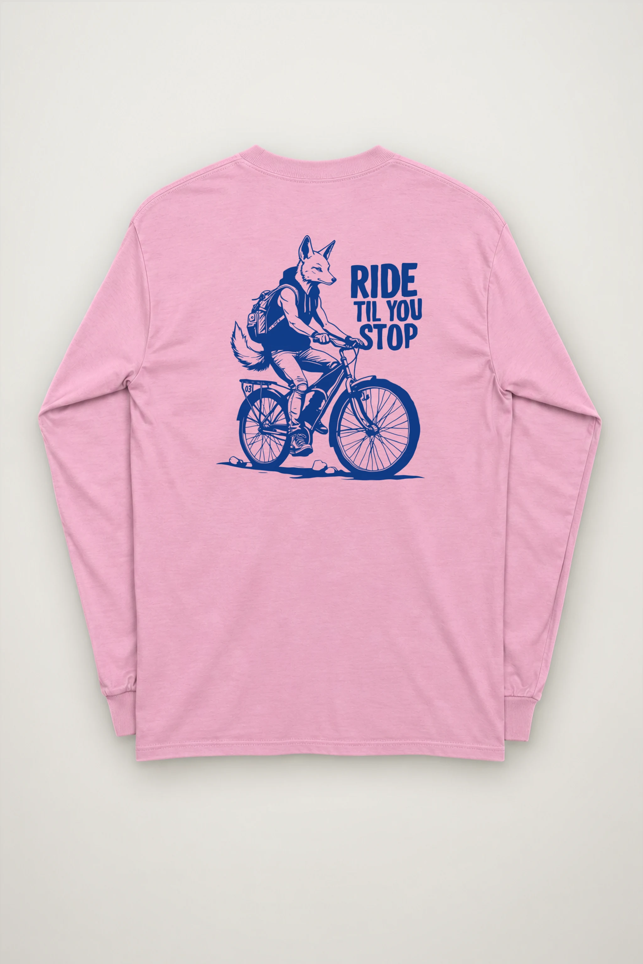 "Fox Courier Club" Unisex Longsleeve T-shirt