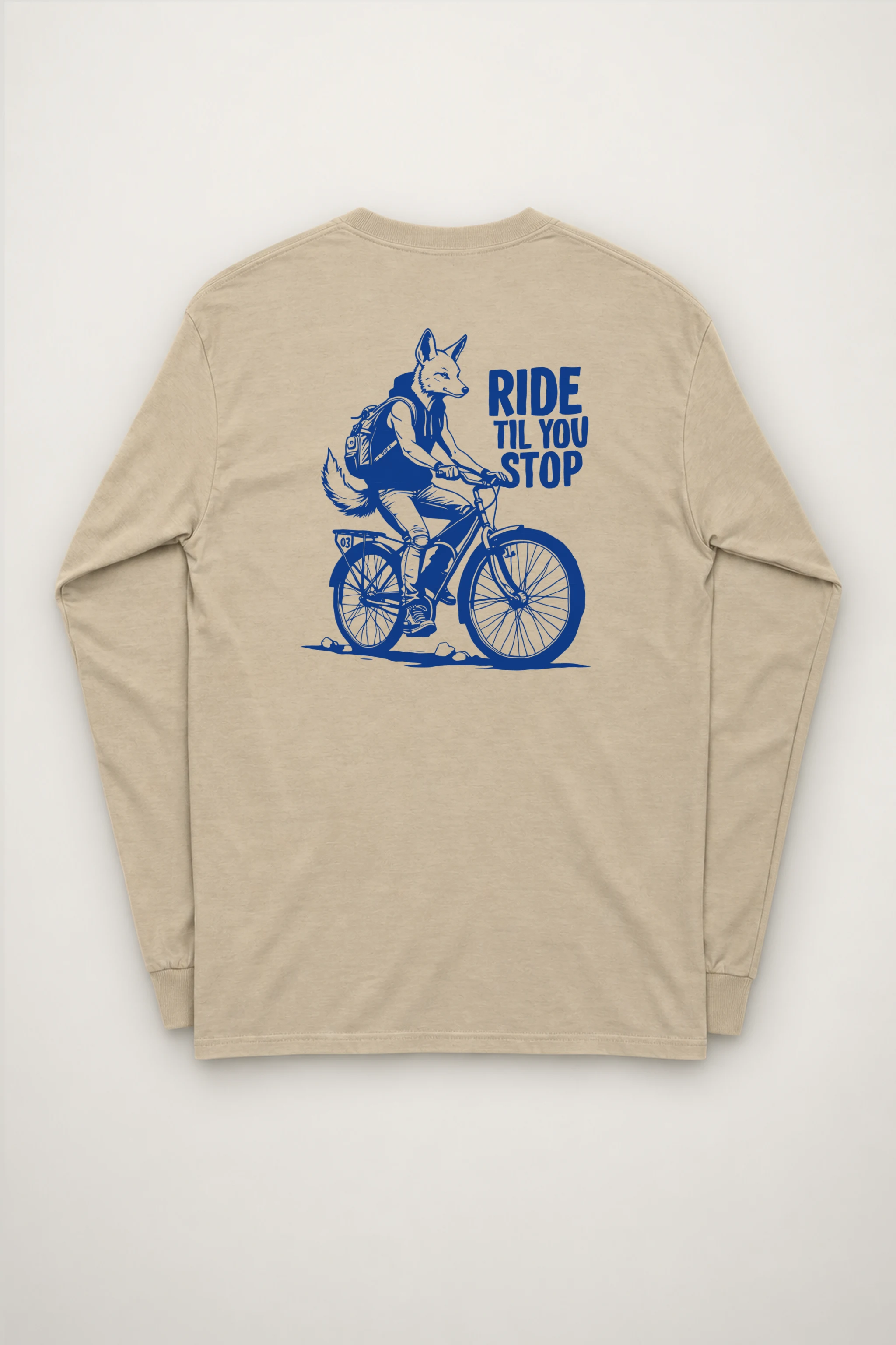 "Fox Courier Club" Unisex Longsleeve T-shirt