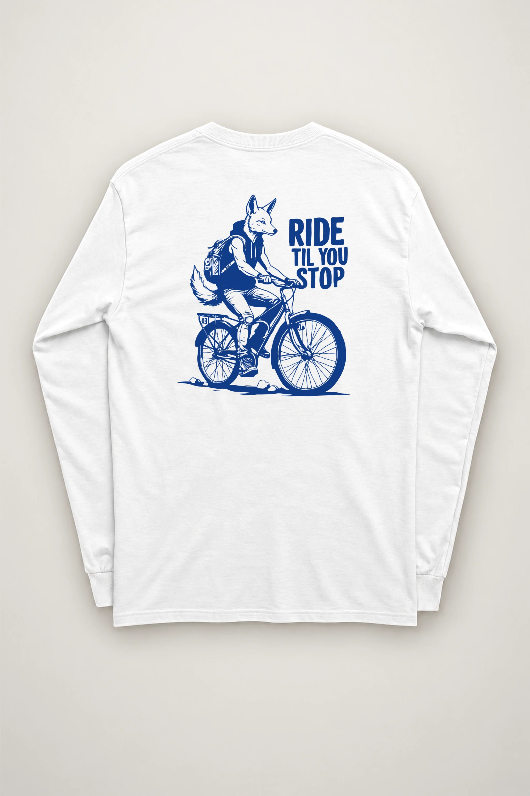 "Fox Courier Club" Unisex Longsleeve T-shirt