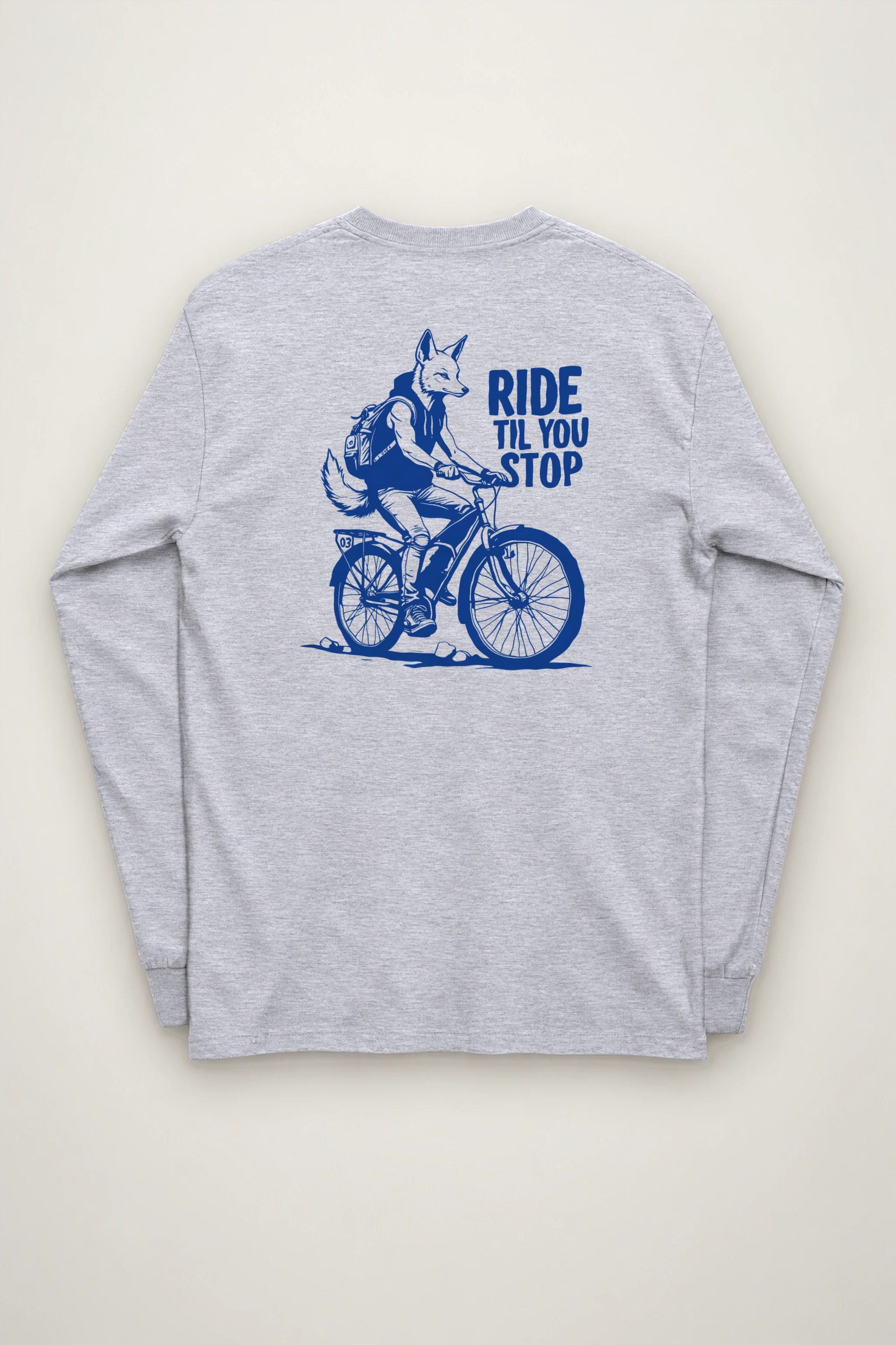 "Fox Courier Club" Unisex Longsleeve T-shirt