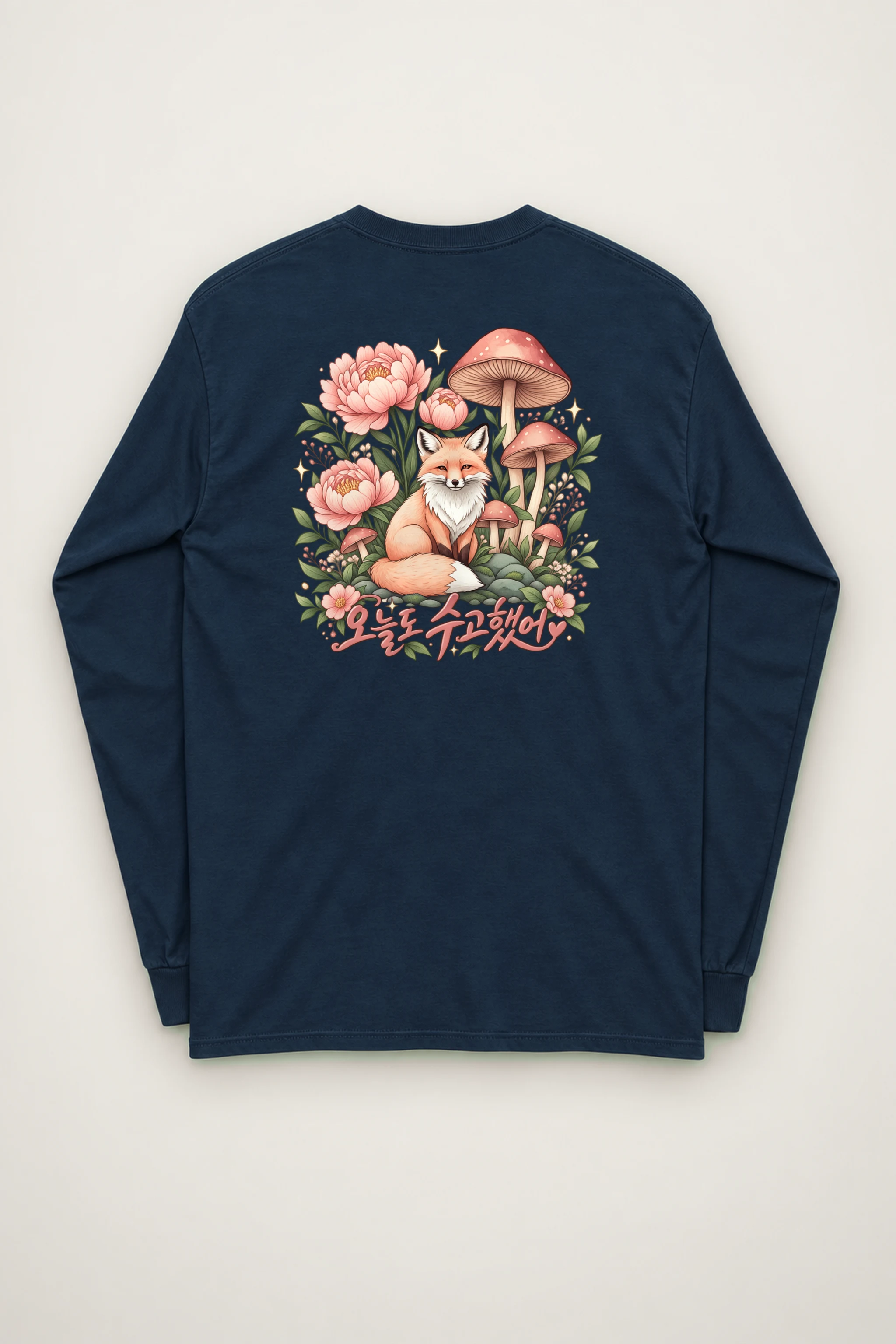 "Fox Garden" Unisex Longsleeve T-shirt