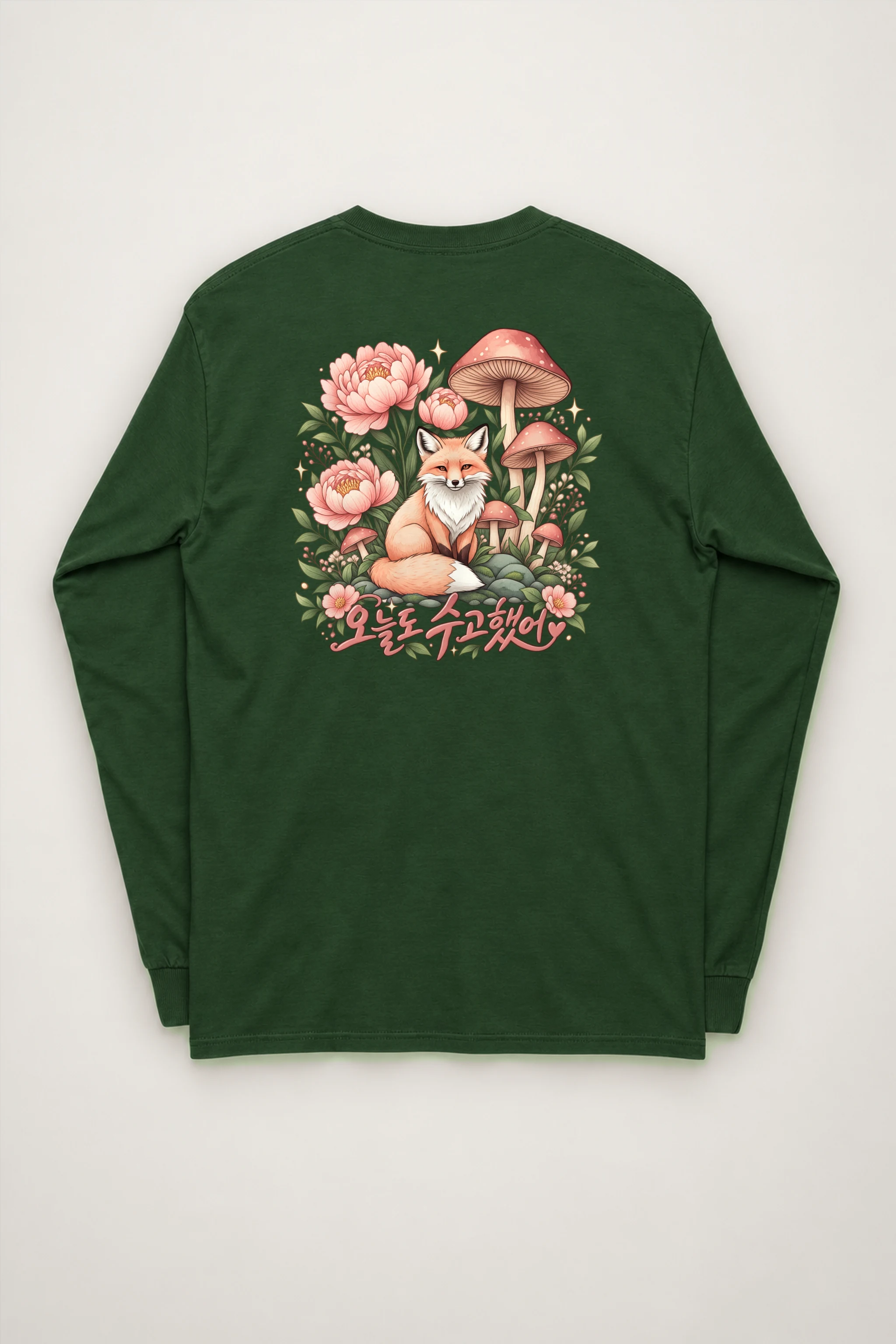 "Fox Garden" Unisex Longsleeve T-shirt