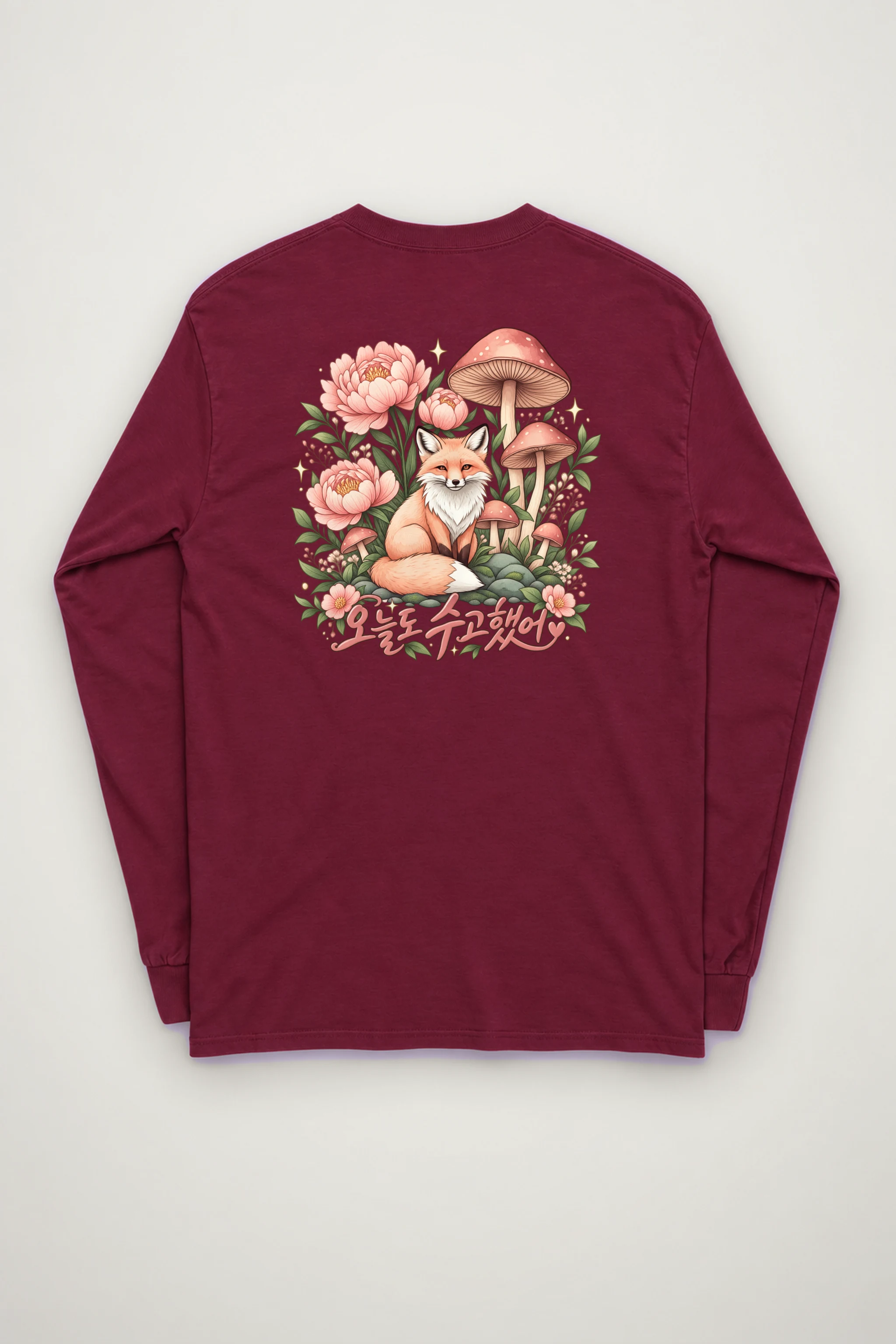 "Fox Garden" Unisex Longsleeve T-shirt