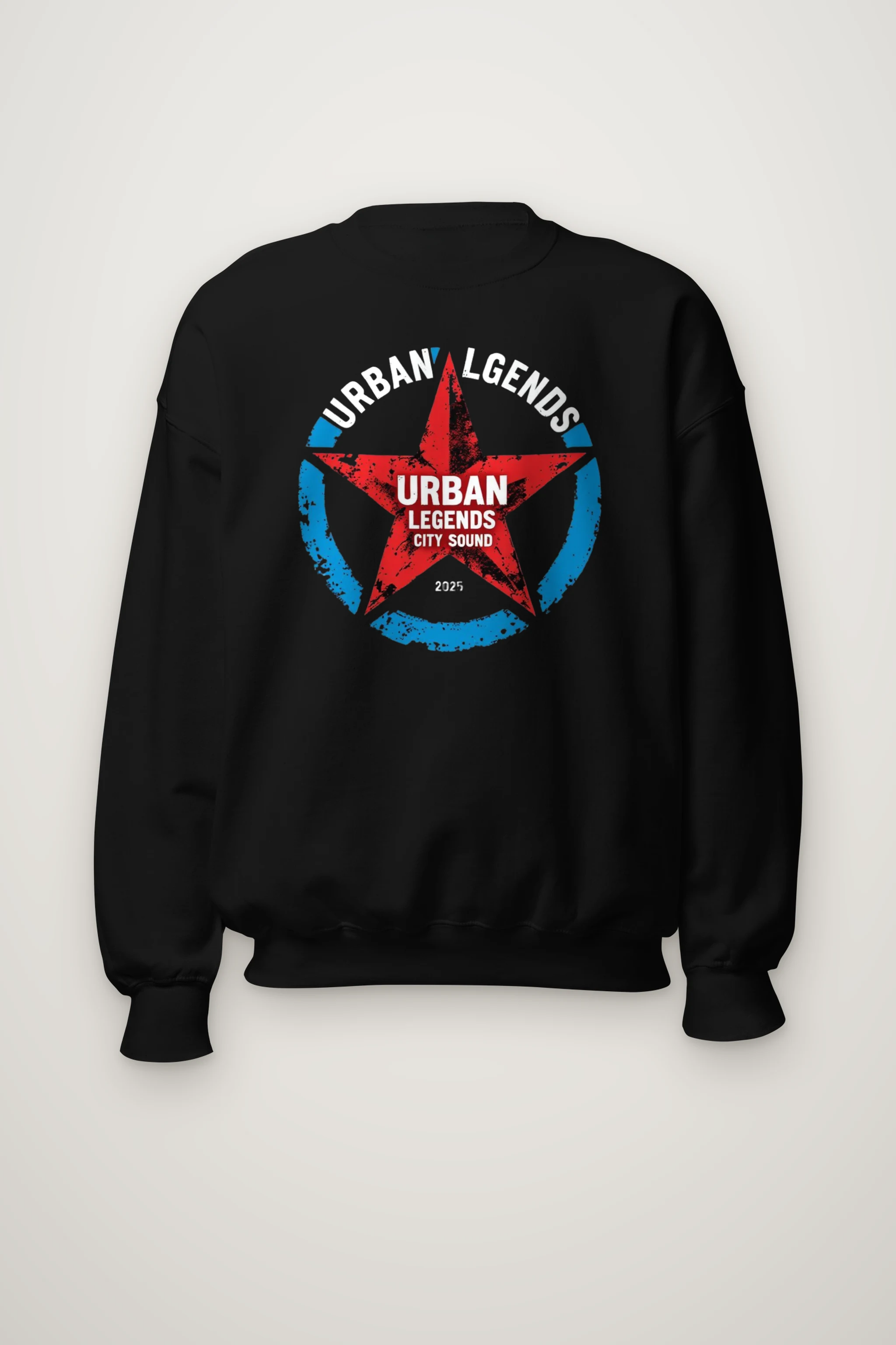 "Fractured Star Circle" Heavy Blend Unisex Crewneck Sweatshirt