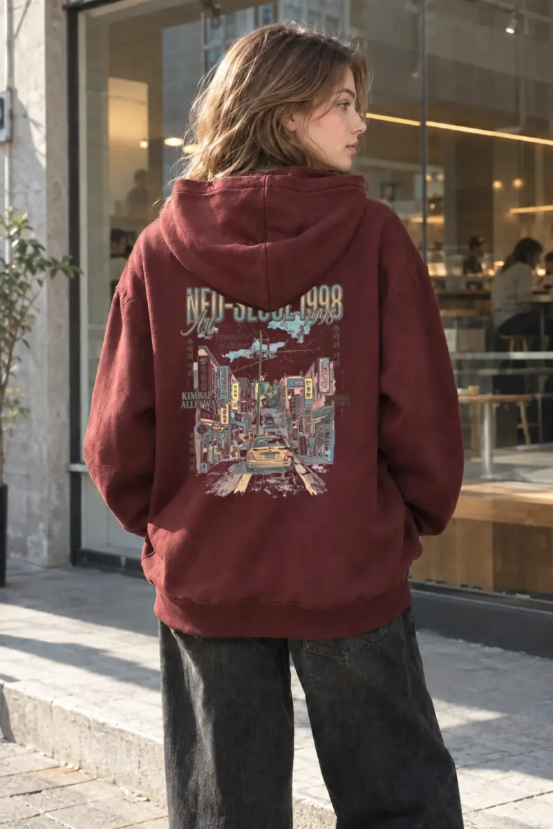 "Fragments Of Memory" Heavy Blend Unisex Pullover Hoodie | Gildan 18500
