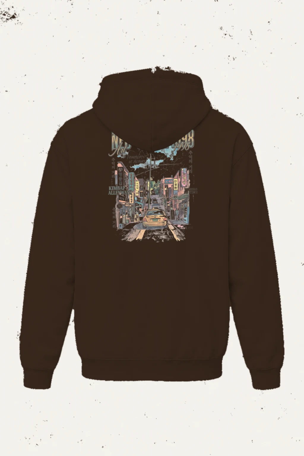 "Fragments Of Memory" Heavy Blend Unisex Pullover Hoodie | Gildan 18500