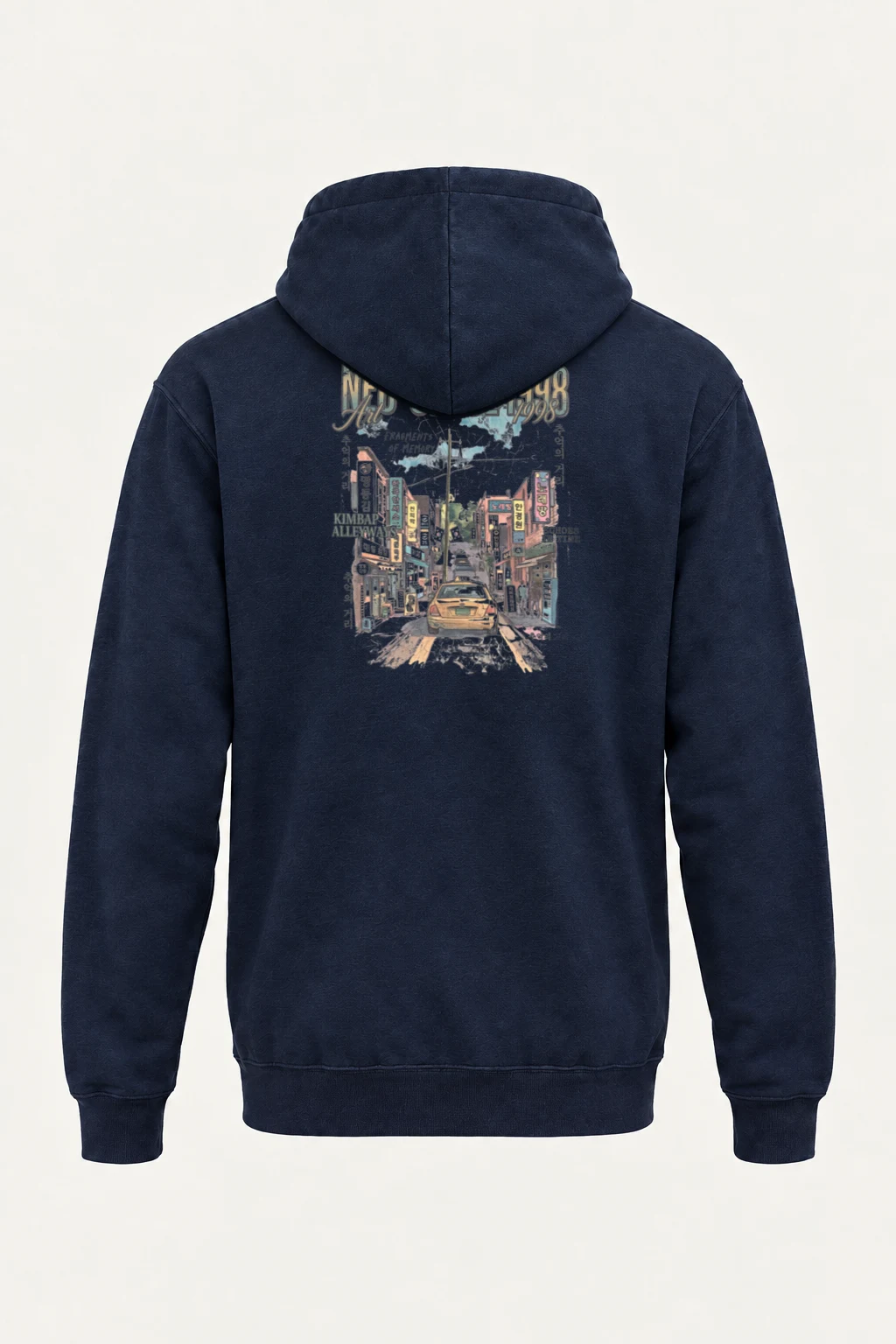 "Fragments Of Memory" Heavy Blend Unisex Pullover Hoodie | Gildan 18500