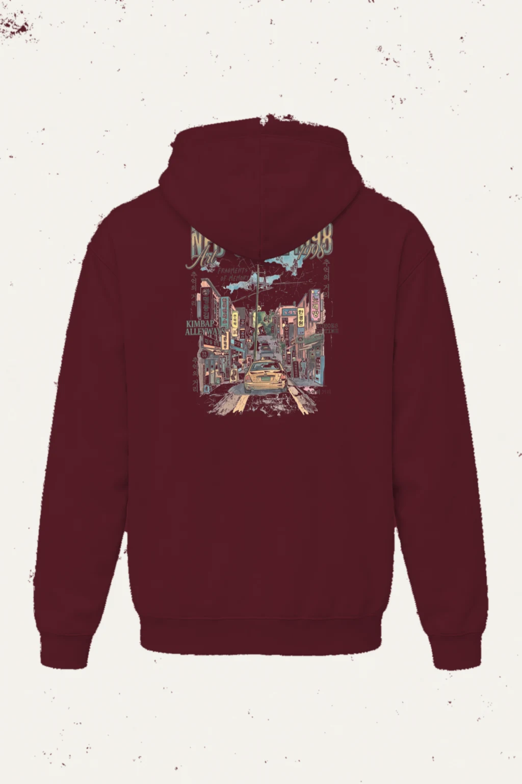 "Fragments Of Memory" Heavy Blend Unisex Pullover Hoodie | Gildan 18500
