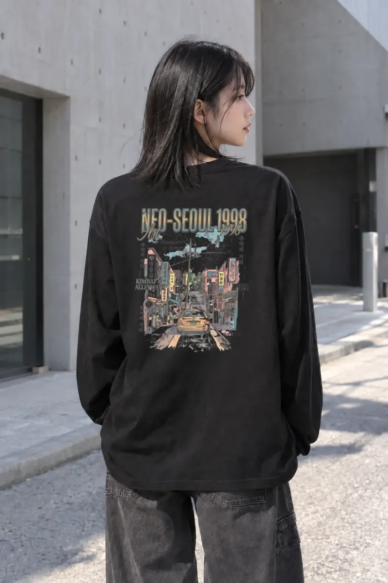 “Fragments Of Memory” Unisex Longsleeve T-shirt | Gildan 2400