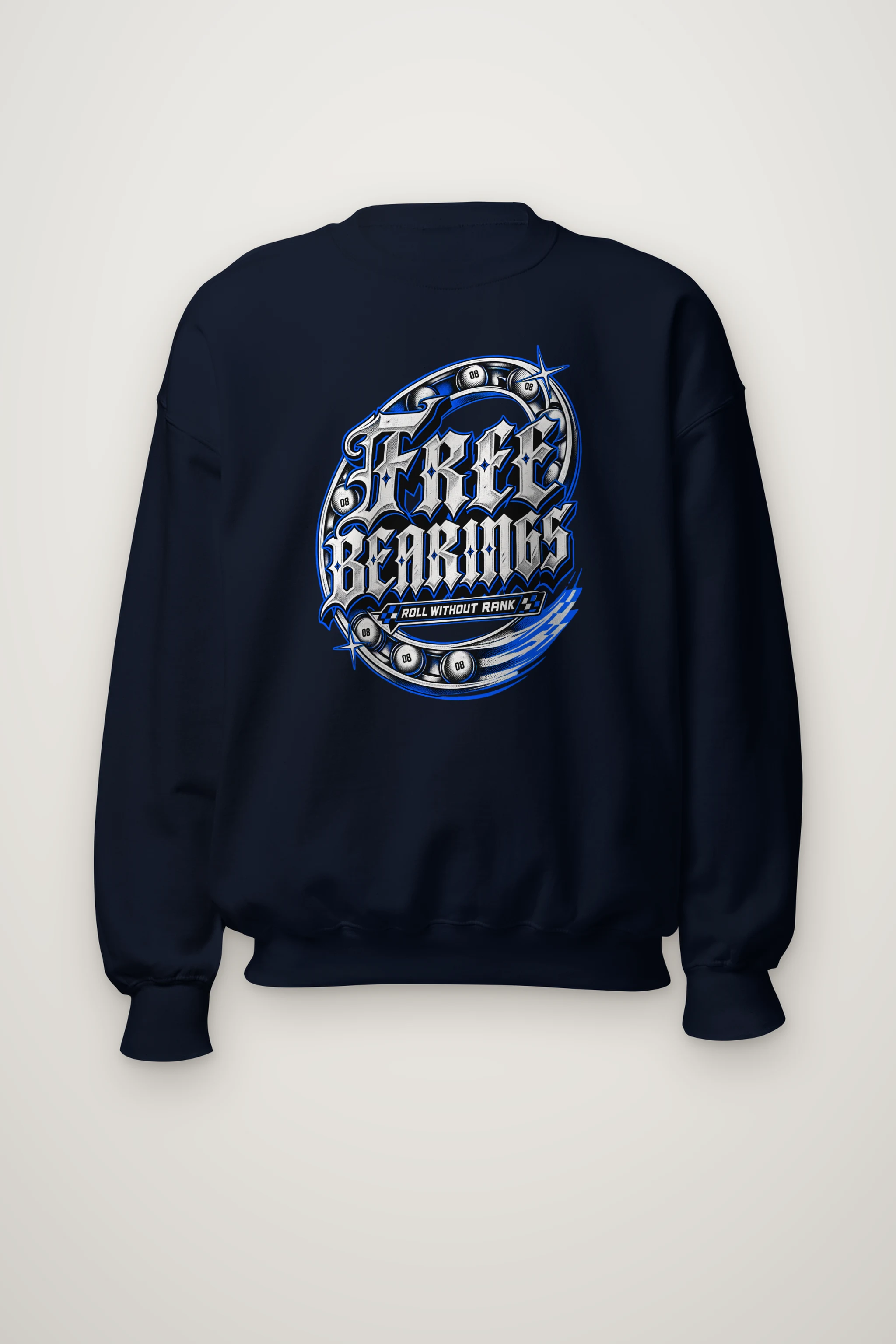 "Free Bearings" Heavy Blend Unisex Crewneck Sweatshirt