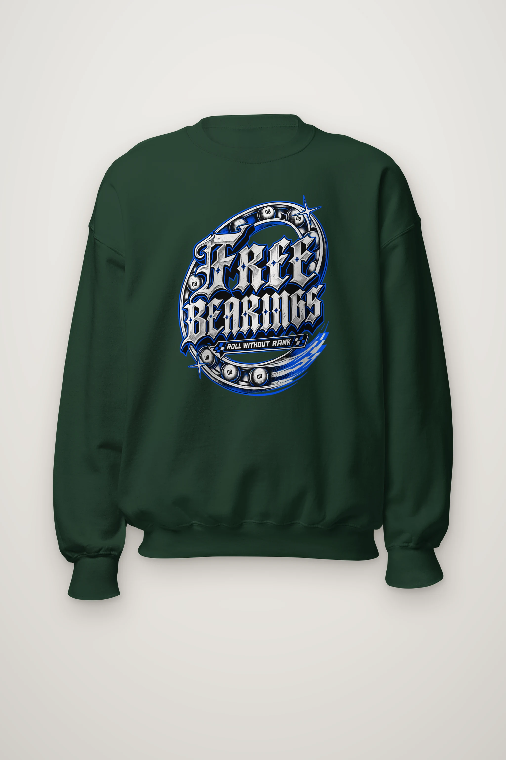 "Free Bearings" Heavy Blend Unisex Crewneck Sweatshirt
