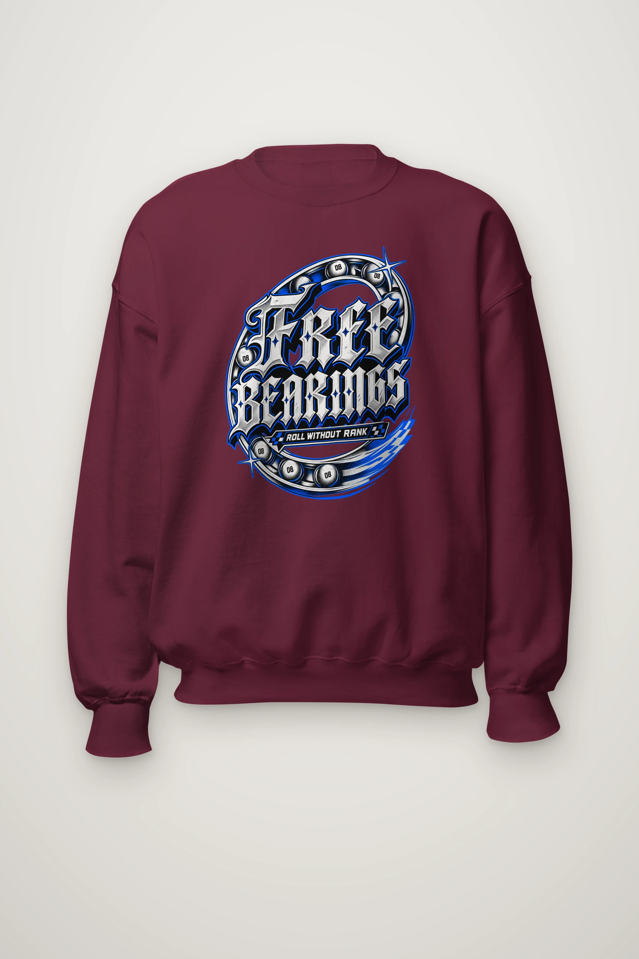 "Free Bearings" Heavy Blend Unisex Crewneck Sweatshirt