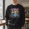 "Free Loud Dream" Heavy Blend Unisex Crewneck Sweatshirt | Gildan 18000