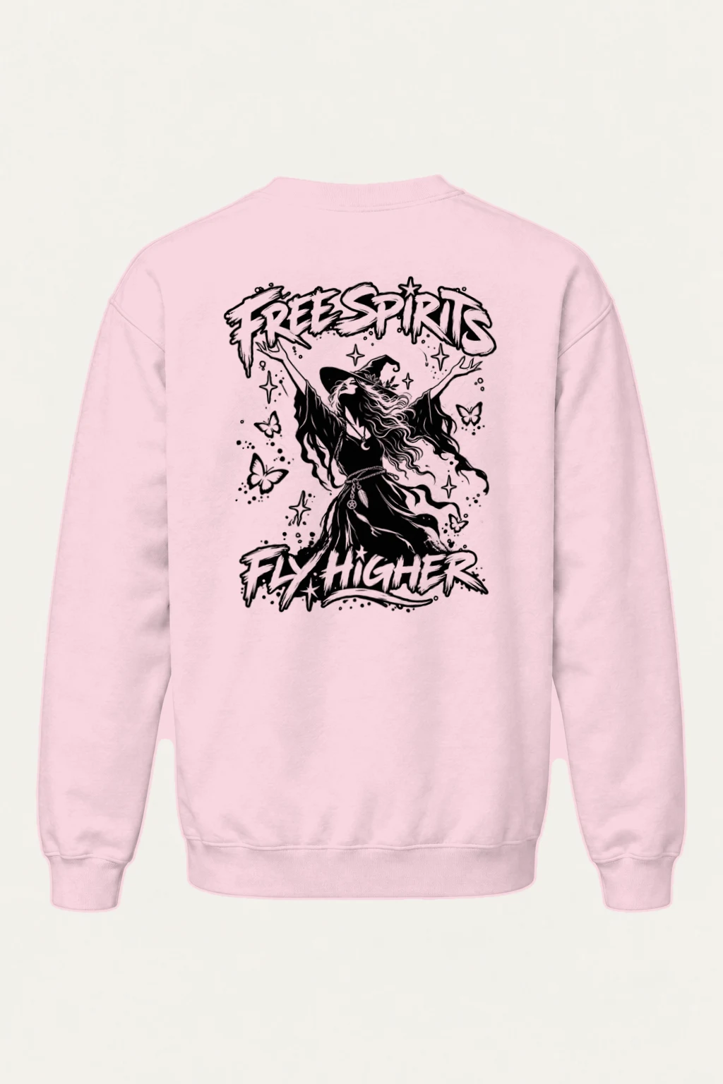 "Free Spirit" Heavy Blend Unisex Crewneck Sweatshirt | Gildan 18000