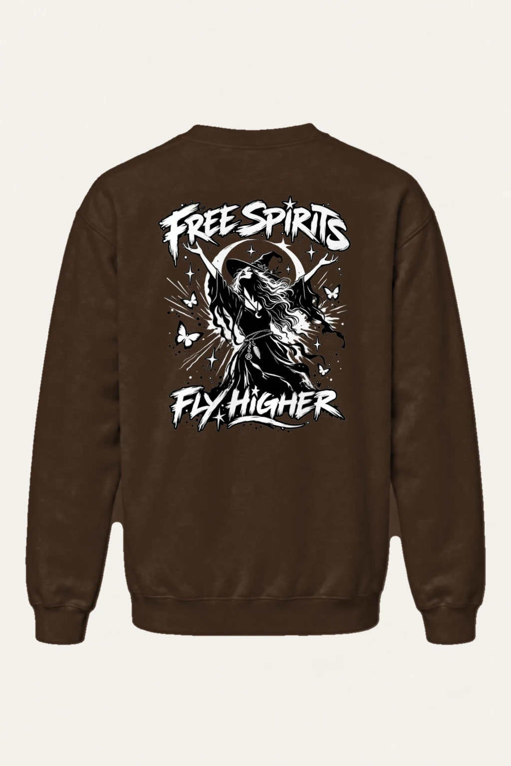 "Free Spirit" Heavy Blend Unisex Crewneck Sweatshirt | Gildan 18000