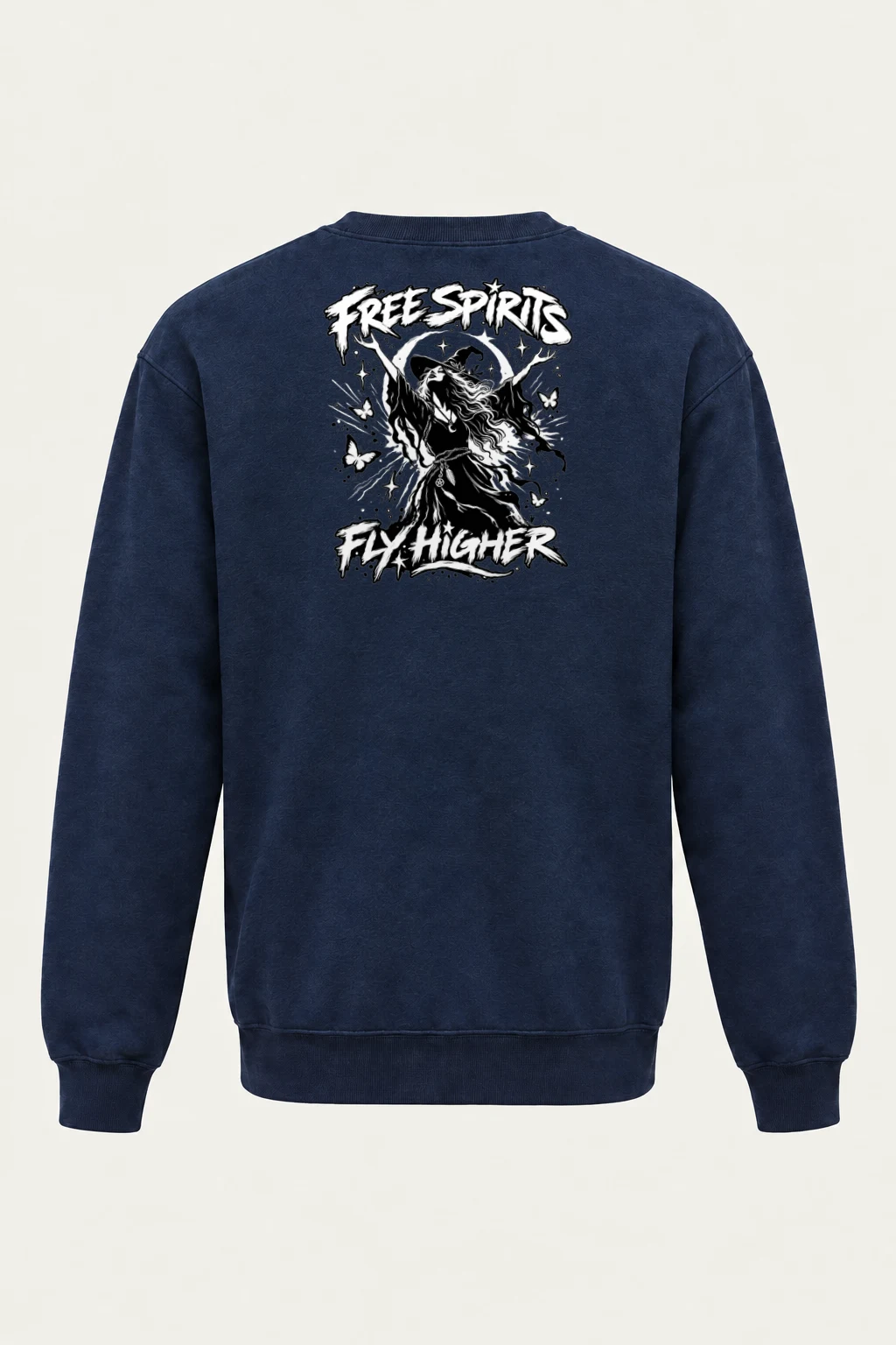 "Free Spirit" Heavy Blend Unisex Crewneck Sweatshirt | Gildan 18000