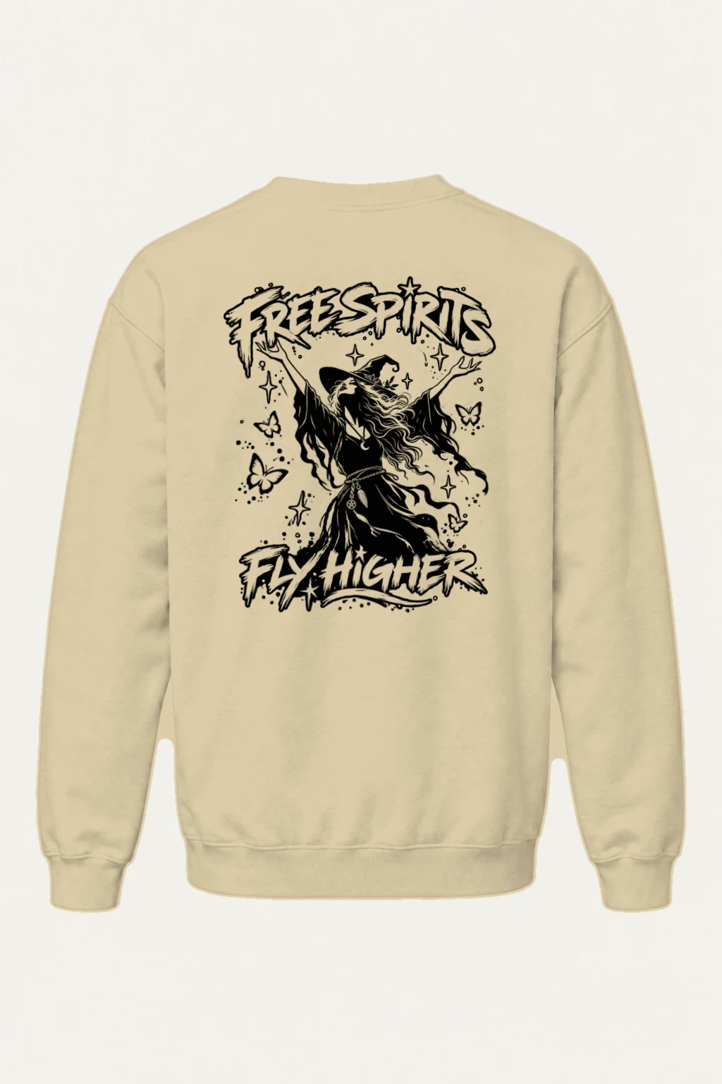 "Free Spirit" Heavy Blend Unisex Crewneck Sweatshirt | Gildan 18000