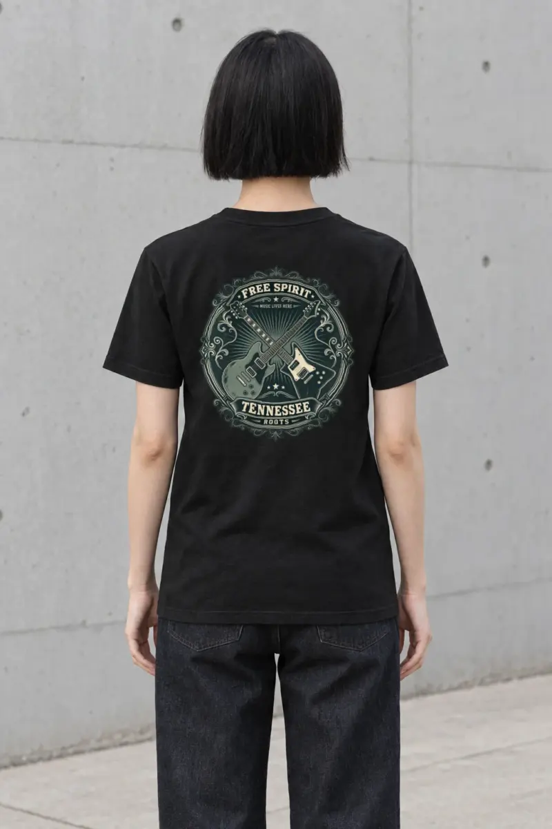 "Free Spirit Roots" Heavyweight Unisex Crewneck T-shirt | Gildan 5000