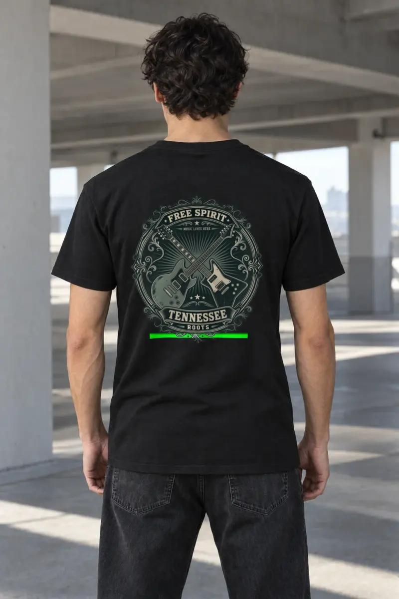 "Free Spirit Roots" Heavyweight Unisex Crewneck T-shirt | Gildan 5000