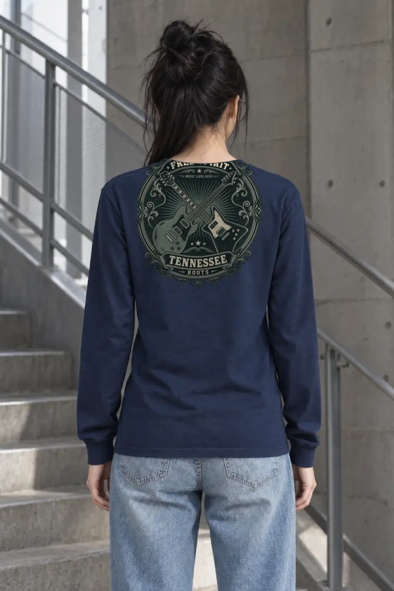 "Free Spirit Tennessee Roots" Unisex Longsleeve T-shirt