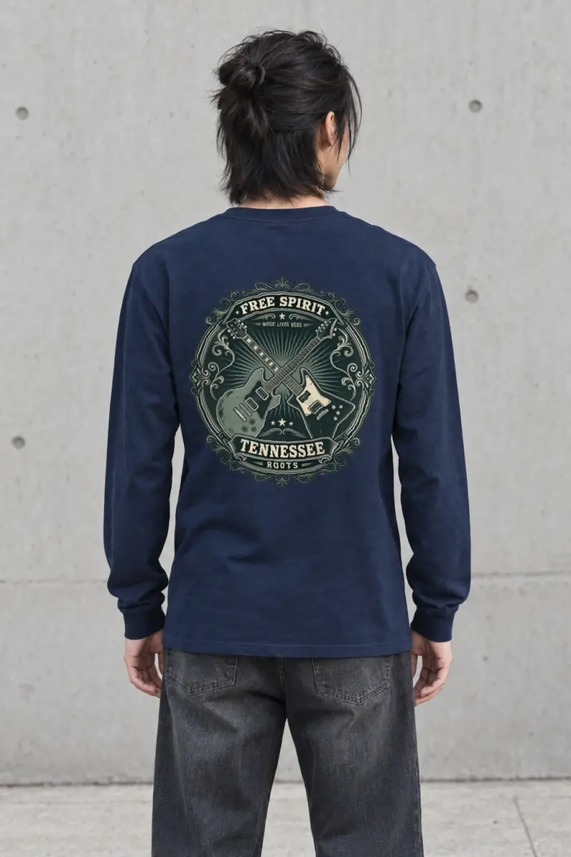 "Free Spirit Tennessee Roots" Unisex Longsleeve T-shirt | Gildan 2400