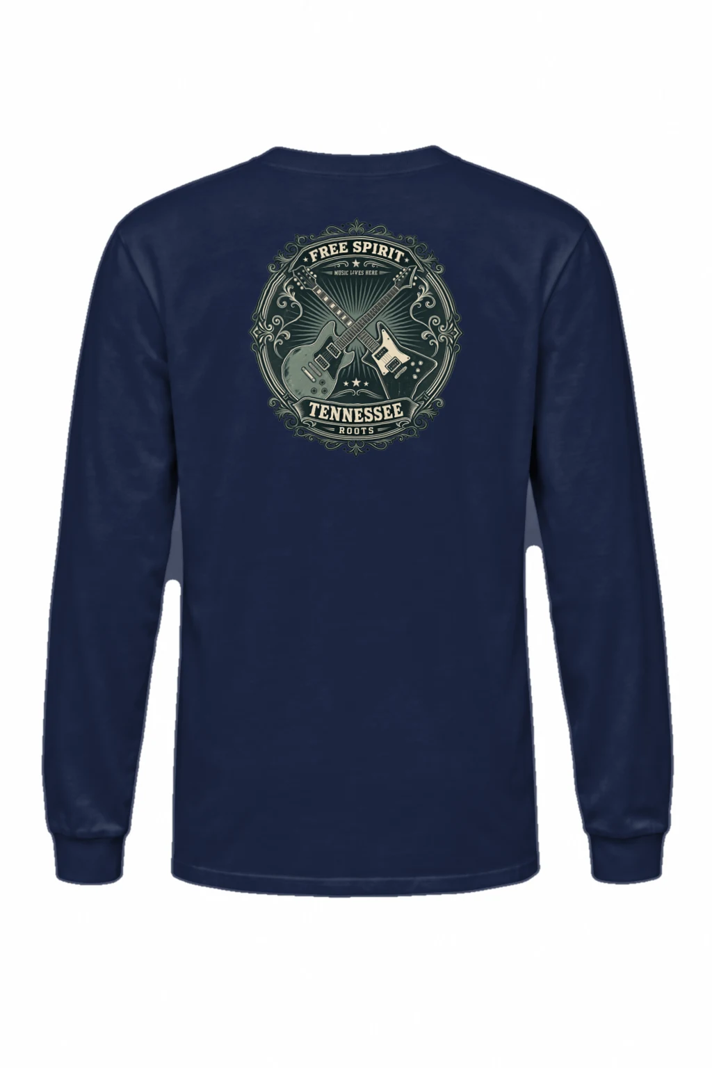 "Free Spirit Tennessee Roots" Unisex Longsleeve T-shirt | Gildan 2400