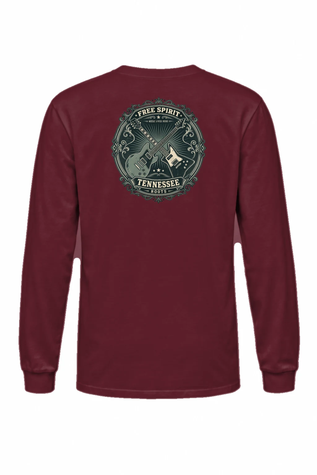 "Free Spirit Tennessee Roots" Unisex Longsleeve T-shirt | Gildan 2400