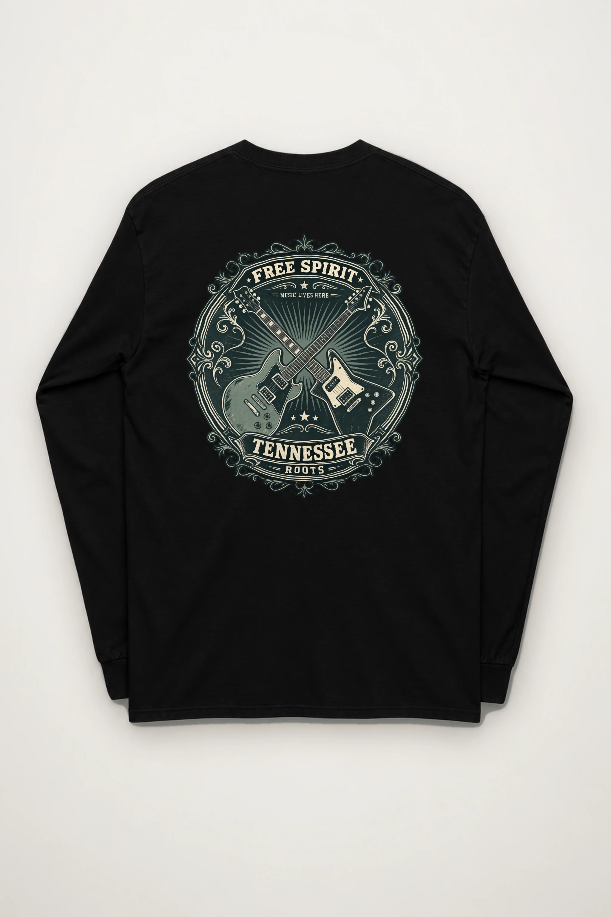 "Free Spirit Tennessee Roots" Unisex Longsleeve T-shirt