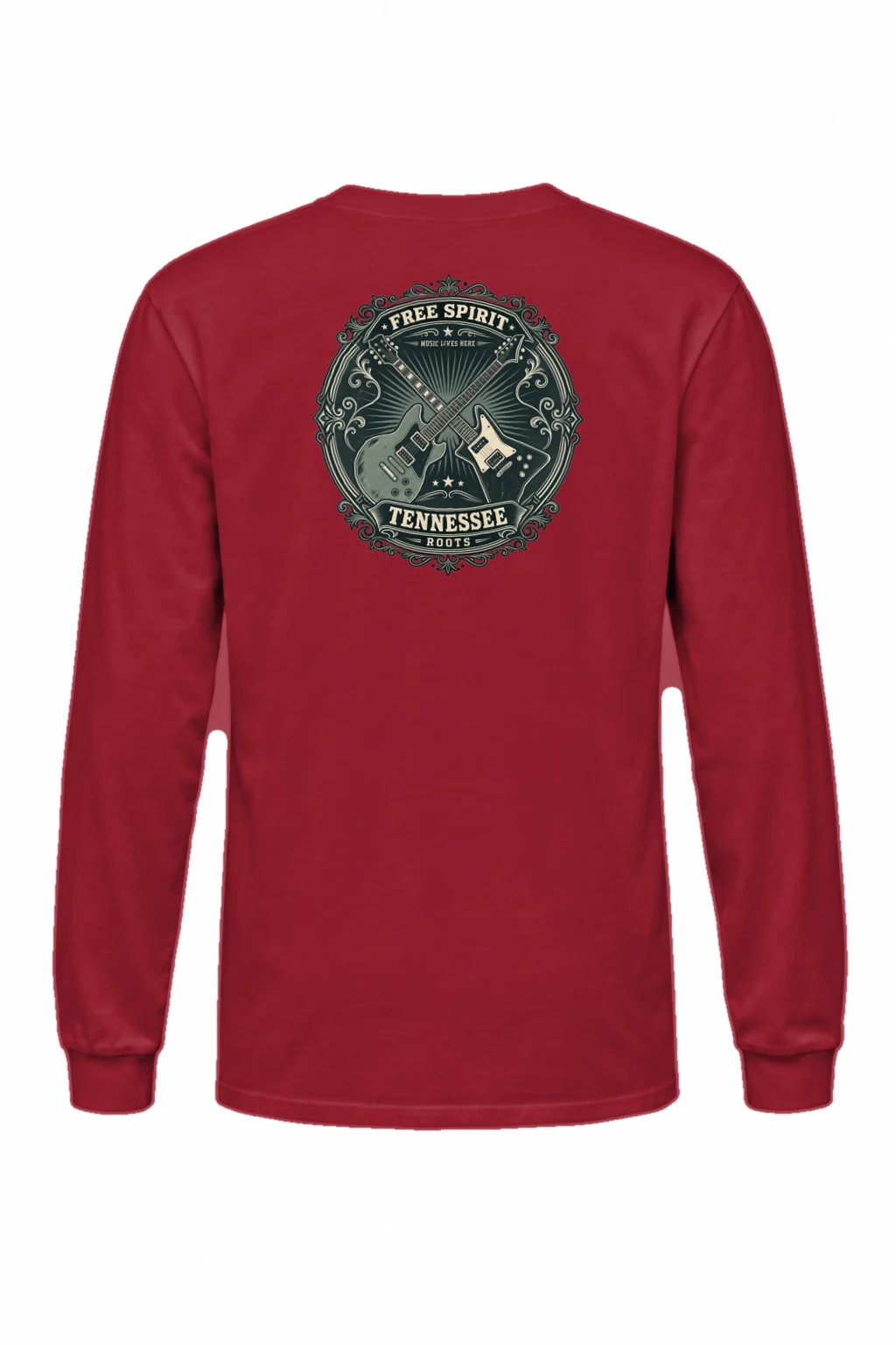 "Free Spirit Tennessee Roots" Unisex Longsleeve T-shirt | Gildan 2400