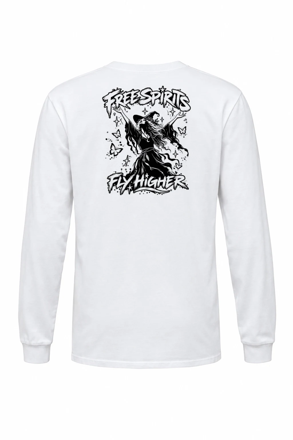 "Free Spirit" Unisex Longsleeve T-shirt | Gildan 2400