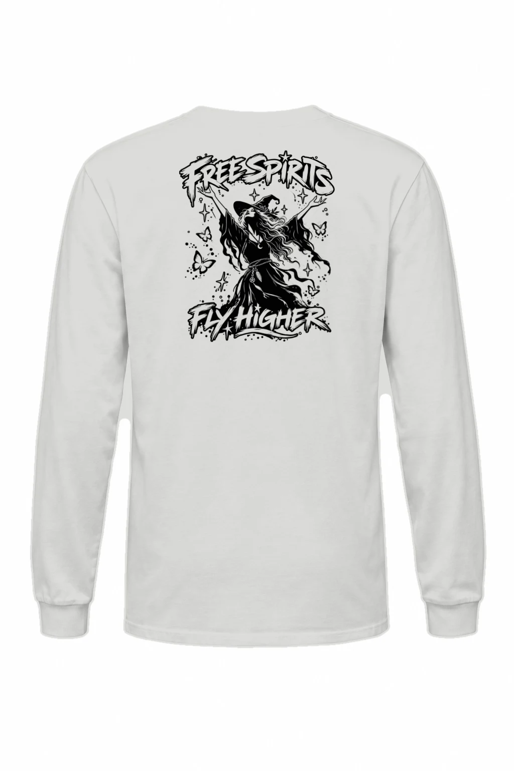 "Free Spirit" Unisex Longsleeve T-shirt | Gildan 2400