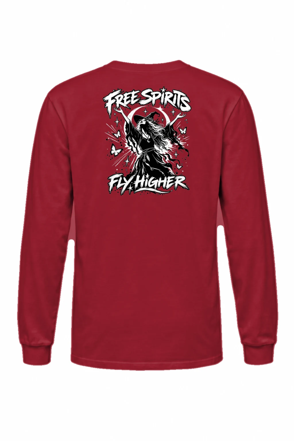 "Free Spirit" Unisex Longsleeve T-shirt | Gildan 2400