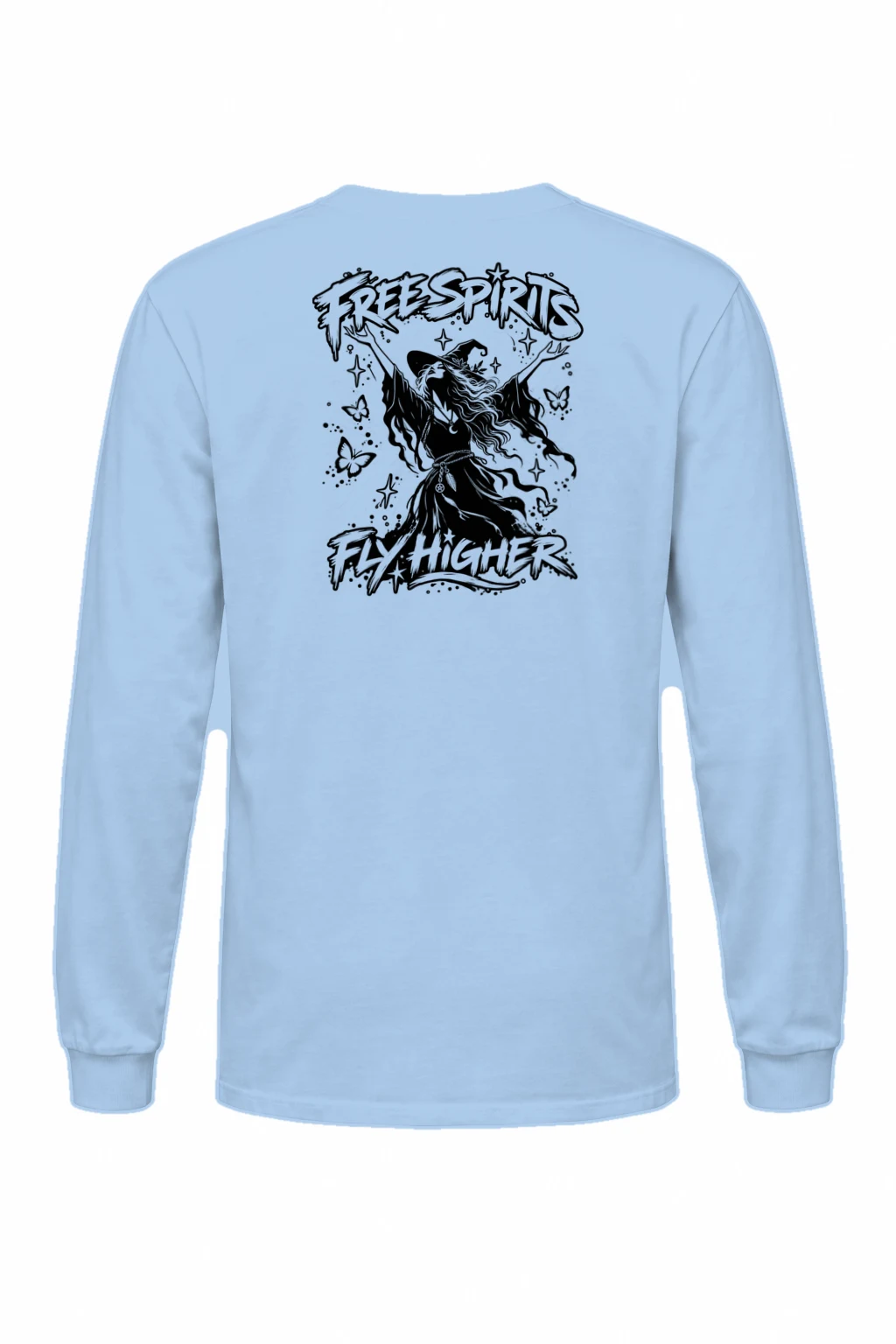 "Free Spirit" Unisex Longsleeve T-shirt | Gildan 2400