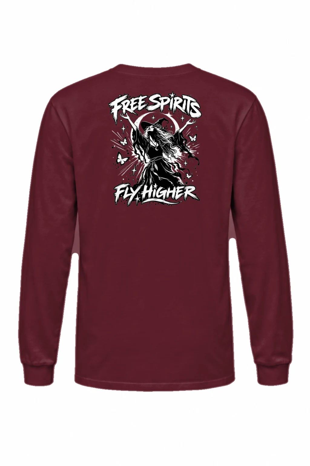 "Free Spirit" Unisex Longsleeve T-shirt | Gildan 2400