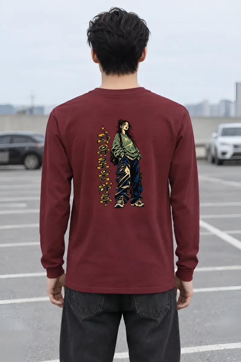 "Free-Spirited Day" Unisex Longsleeve T-shirt