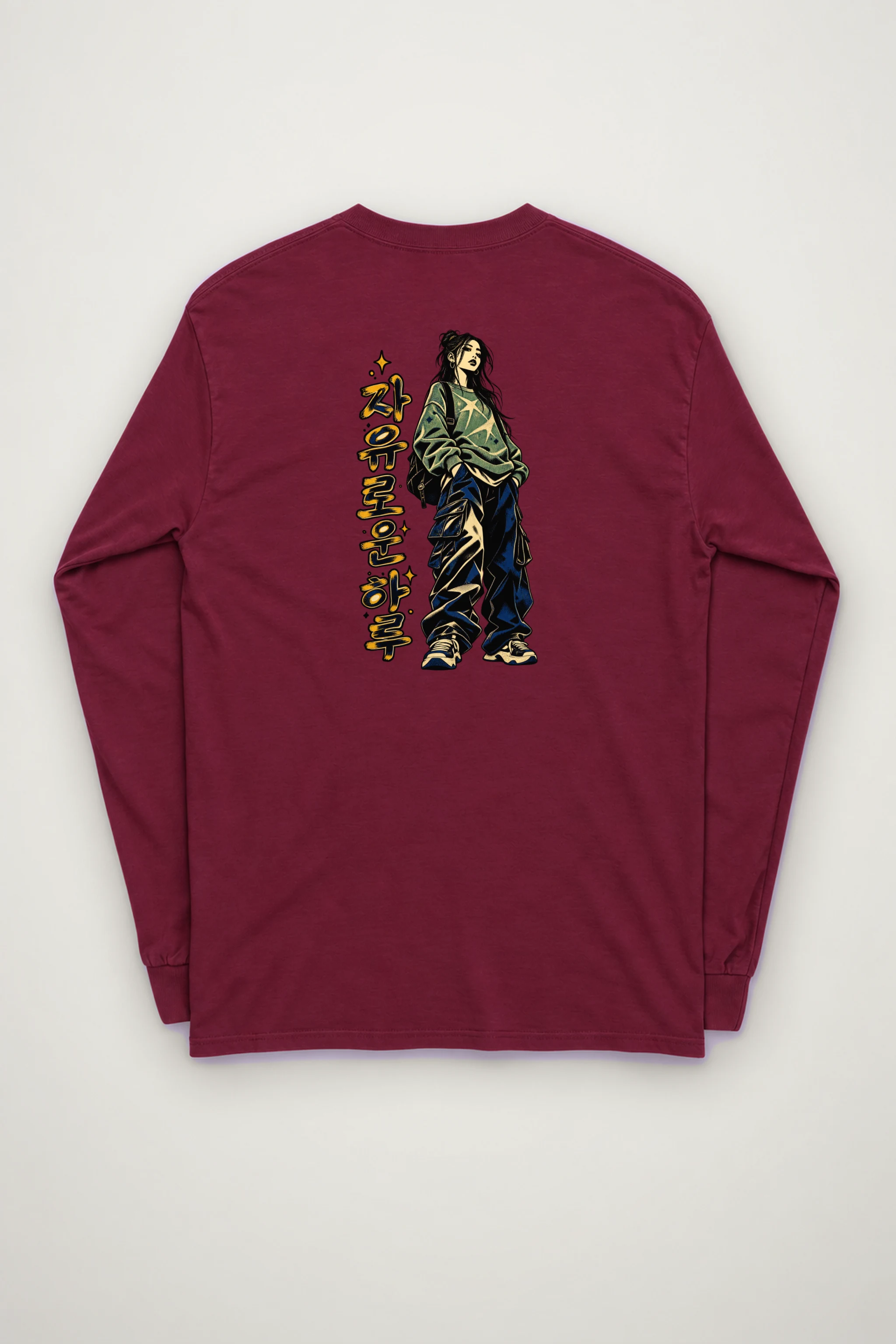 "Free-Spirited Day" Unisex Longsleeve T-shirt